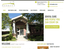 Tablet Screenshot of familydentistloveland.com